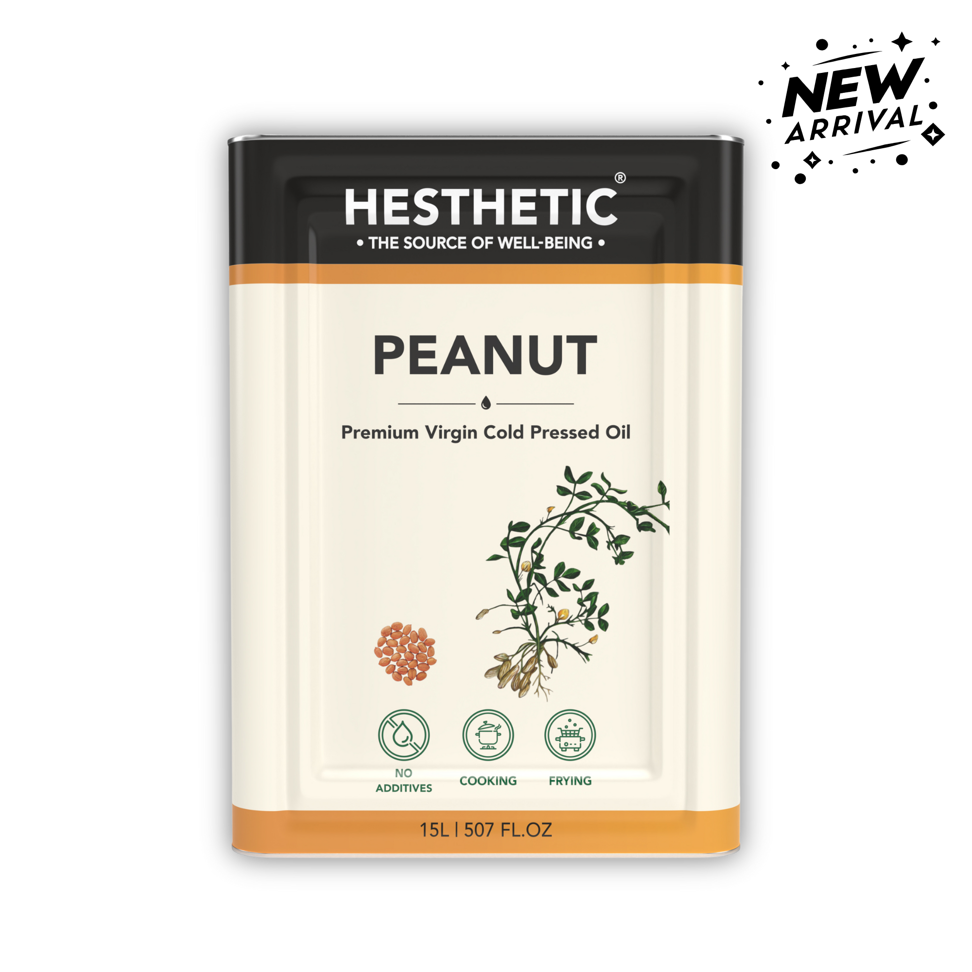 Premium Cold Pressed Peanut Cooking Oil