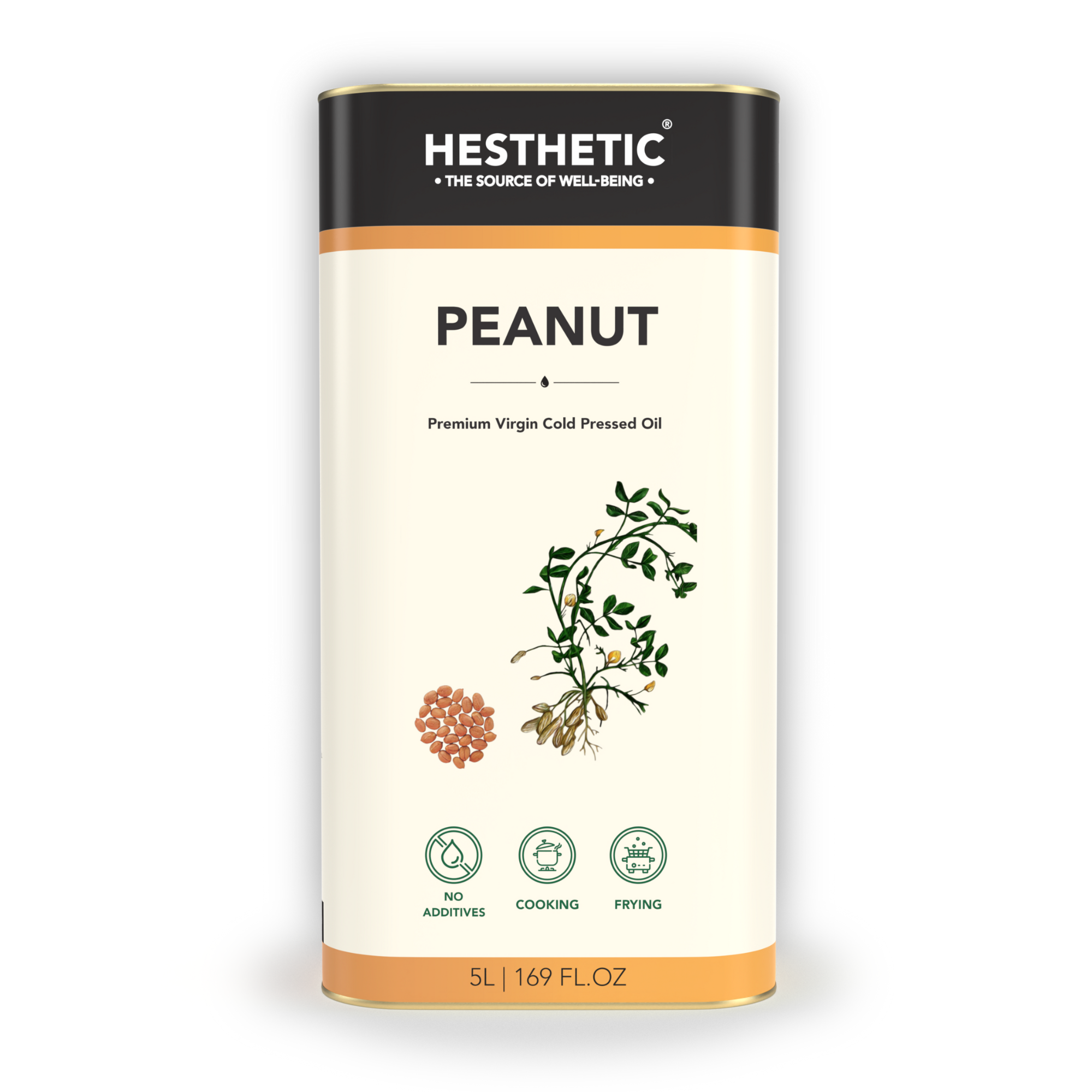 Premium Cold Pressed Peanut Cooking Oil