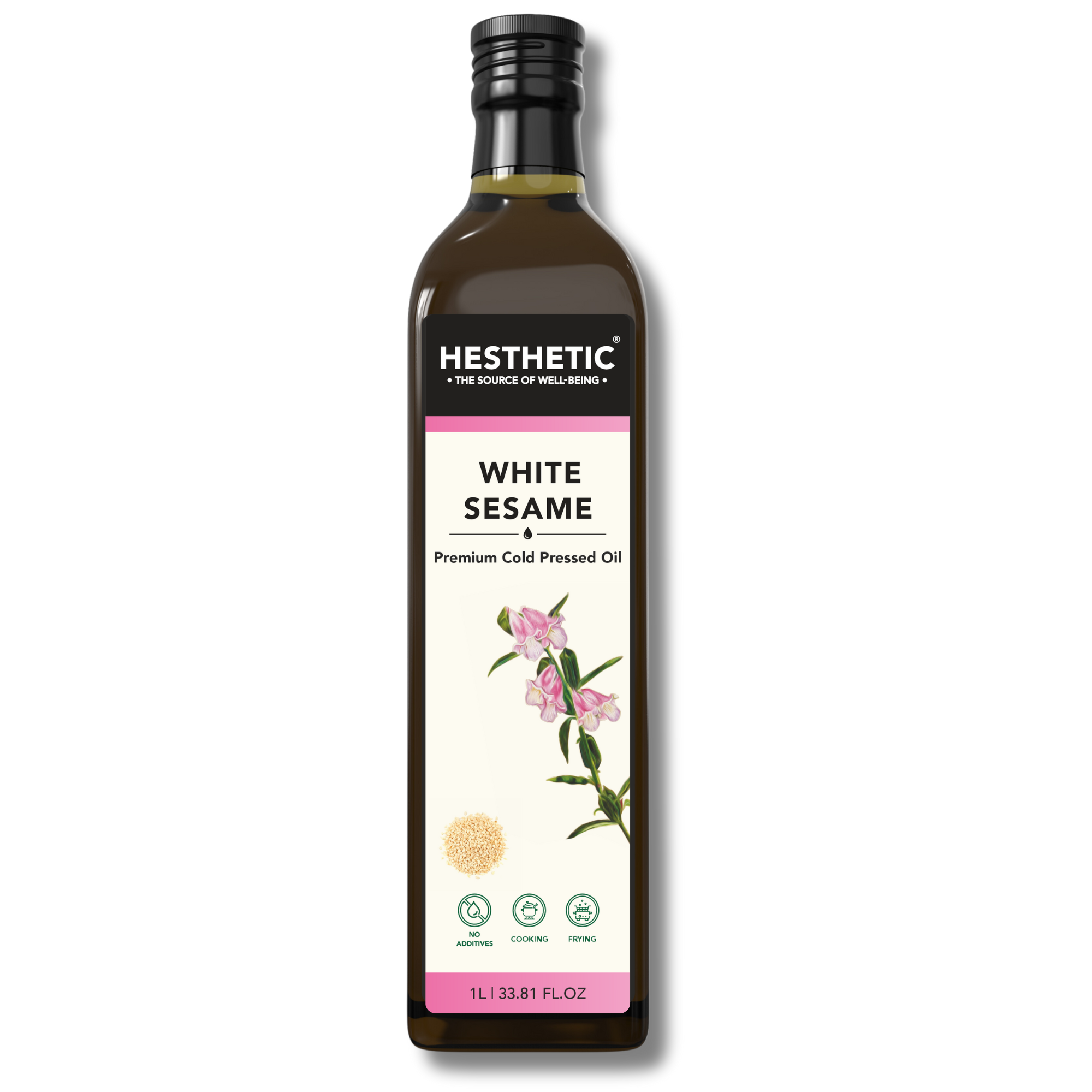 Premium Cold Pressed White Sesame (Gingelly) Cooking Oil