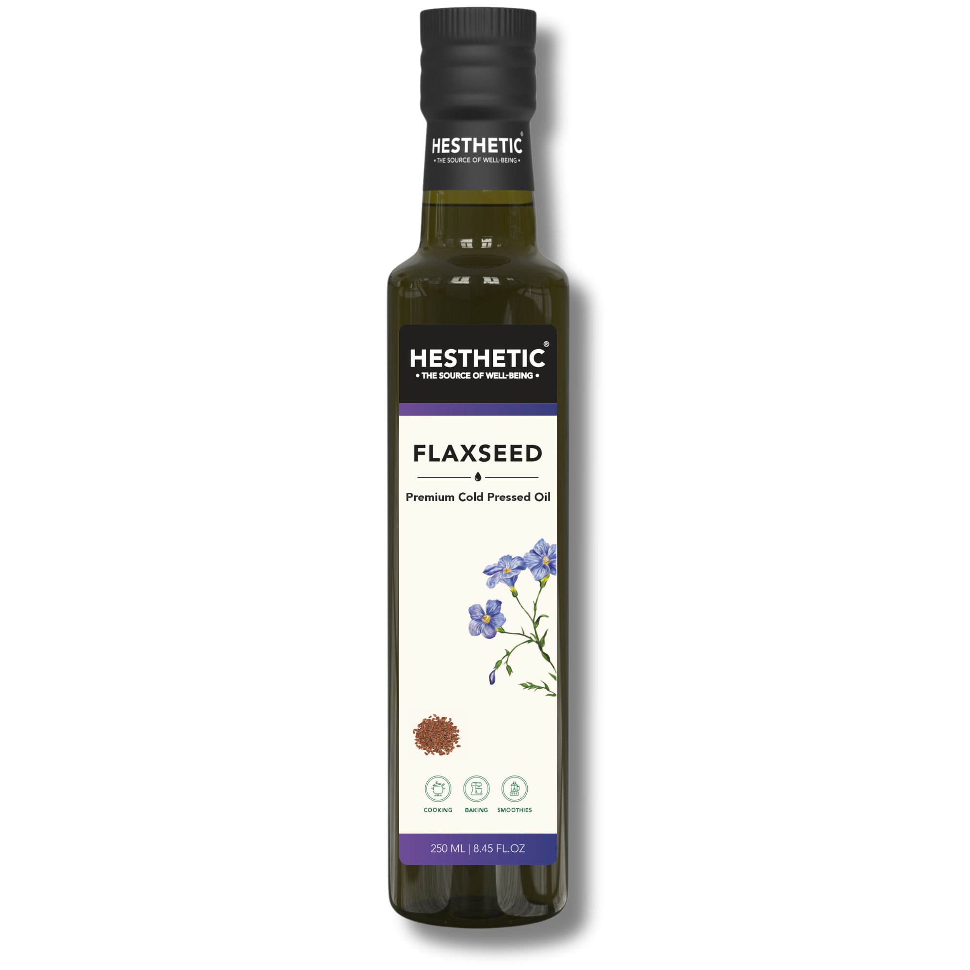 Premium Cold Pressed Flaxseed Oil