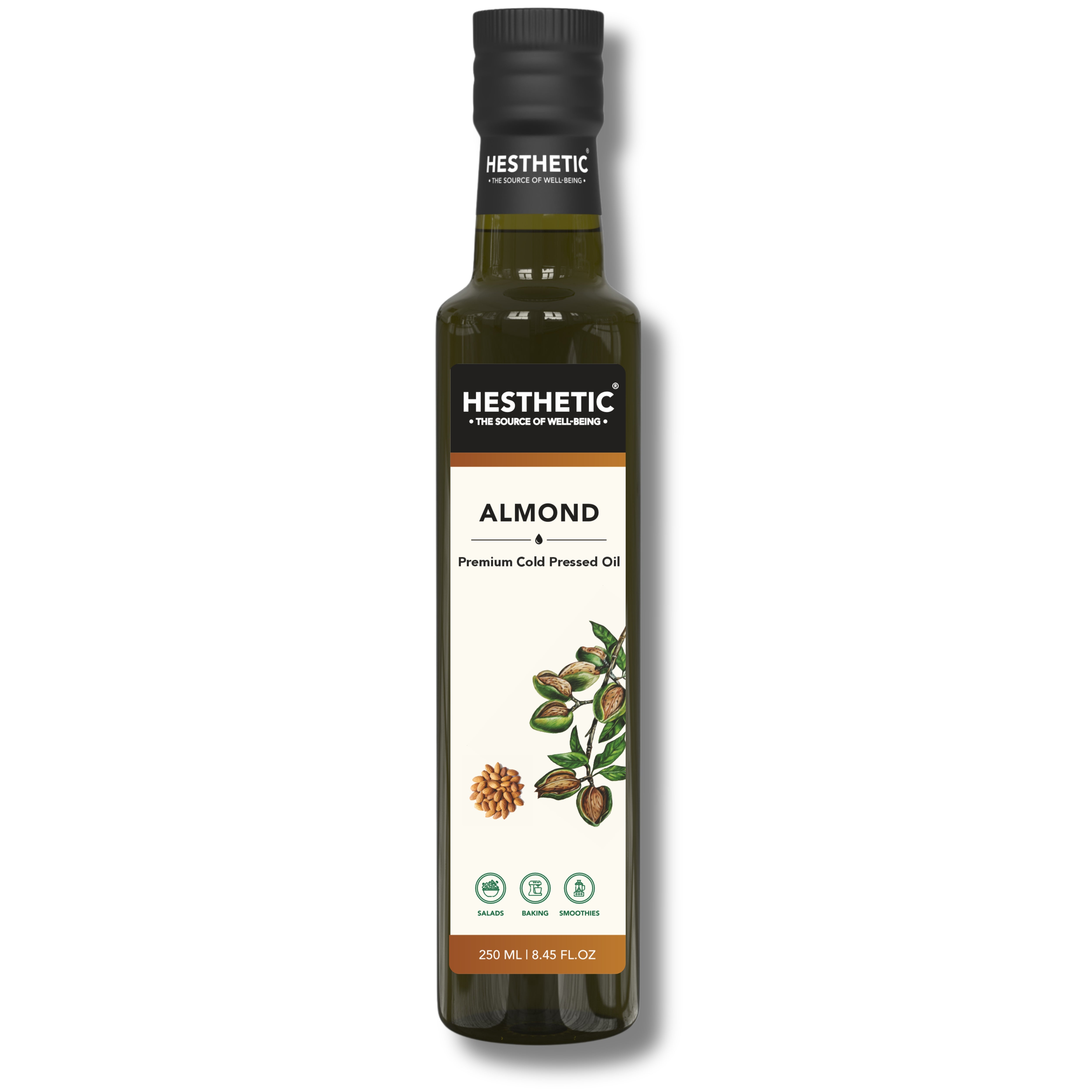 Edible Premium Cold Pressed Almond Oil