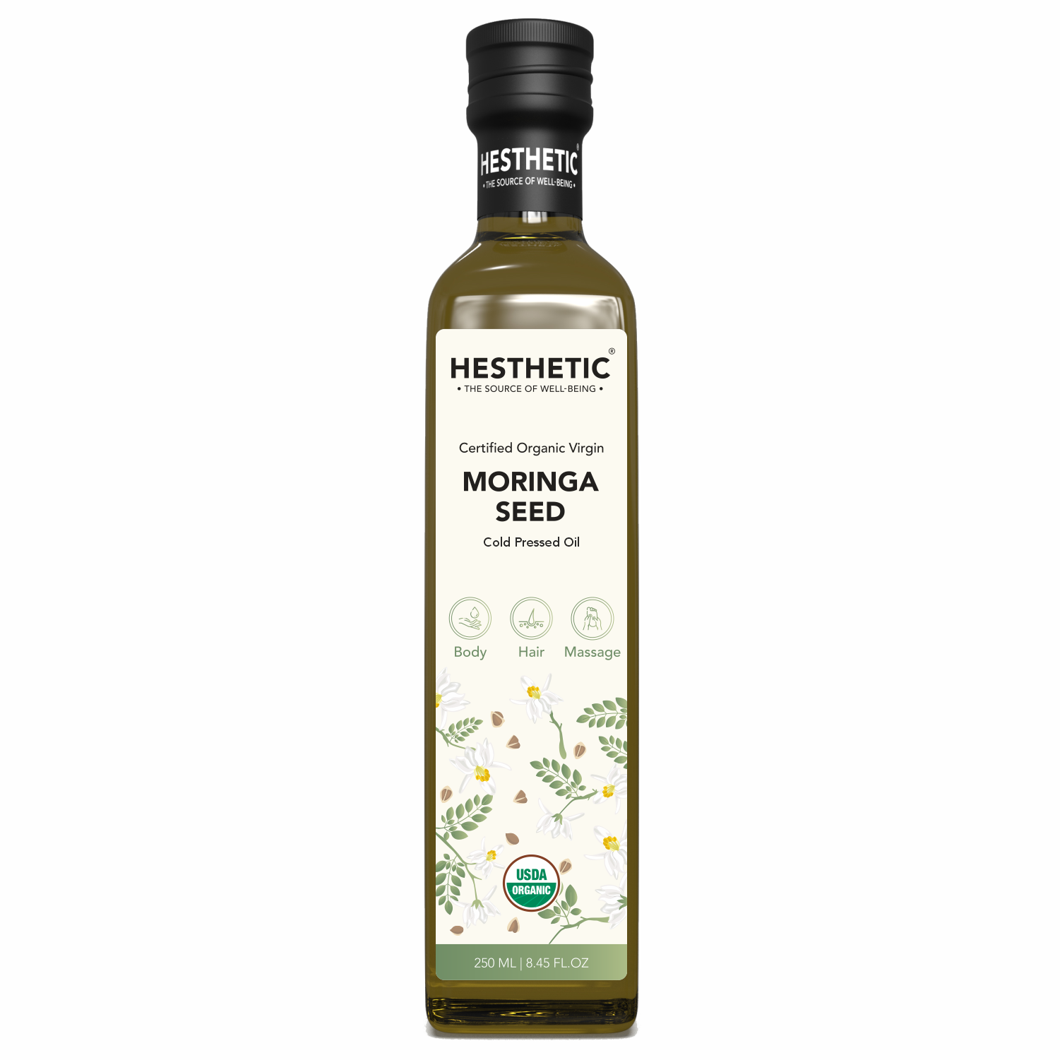 Virgin Cold-Pressed Moringa Seed Oil