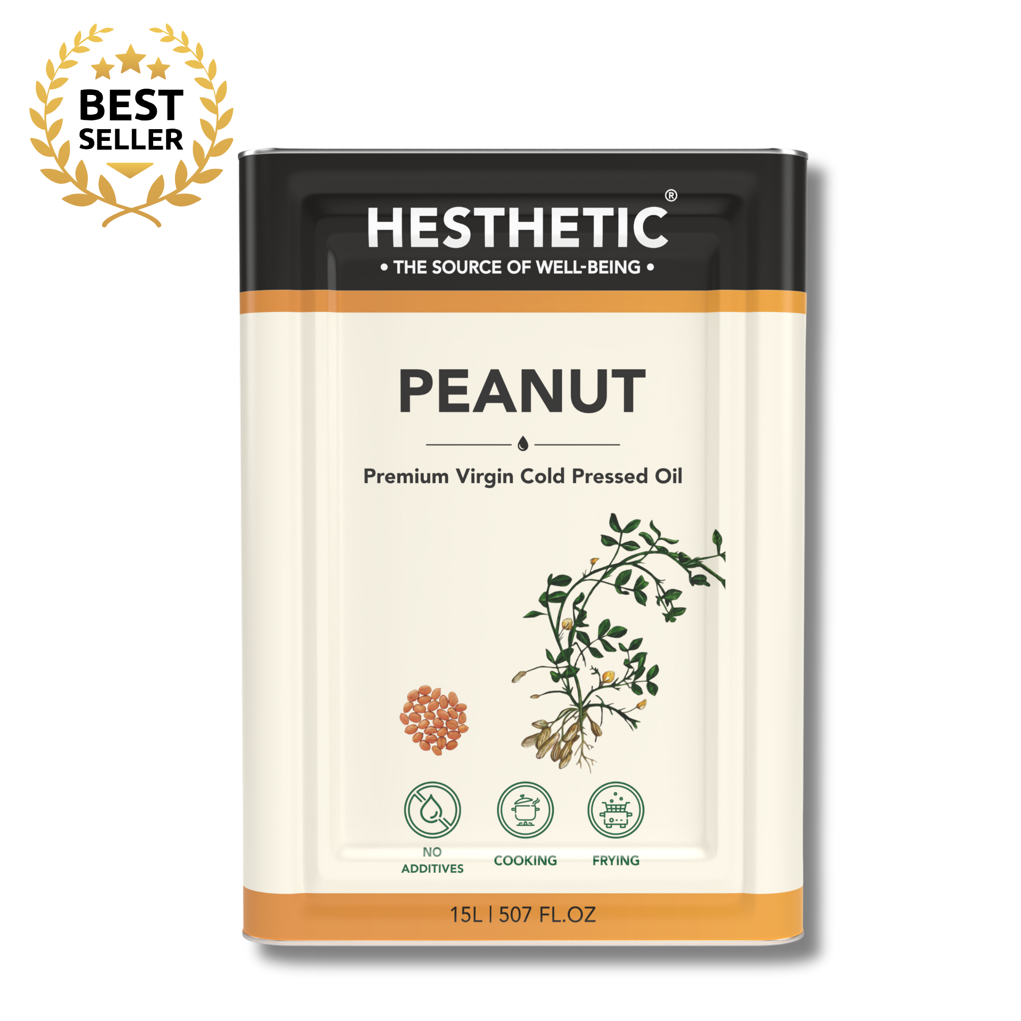 Premium Cold Pressed Peanut Cooking Oil