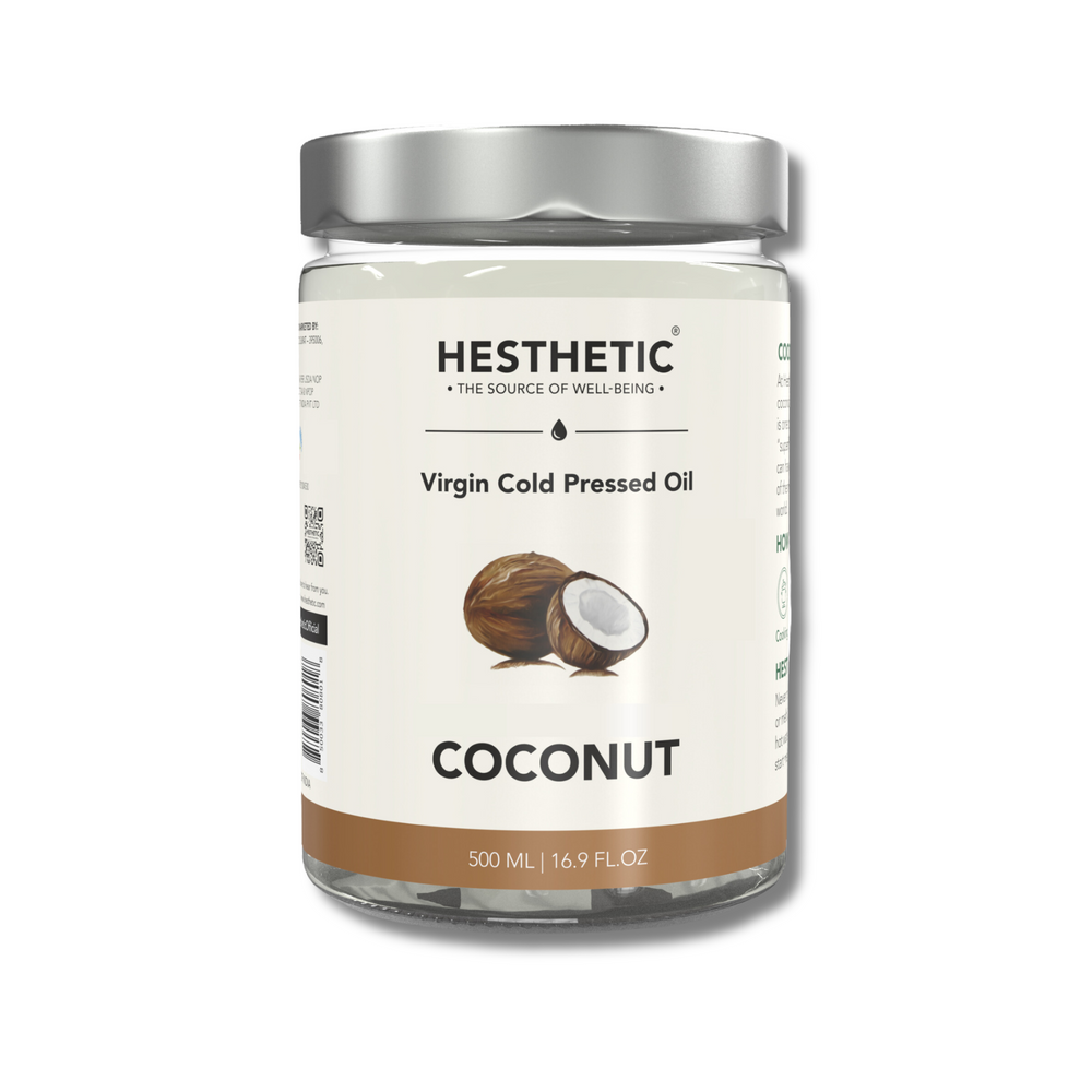 Premium Cold Pressed Coconut Oil Jar 500 ML