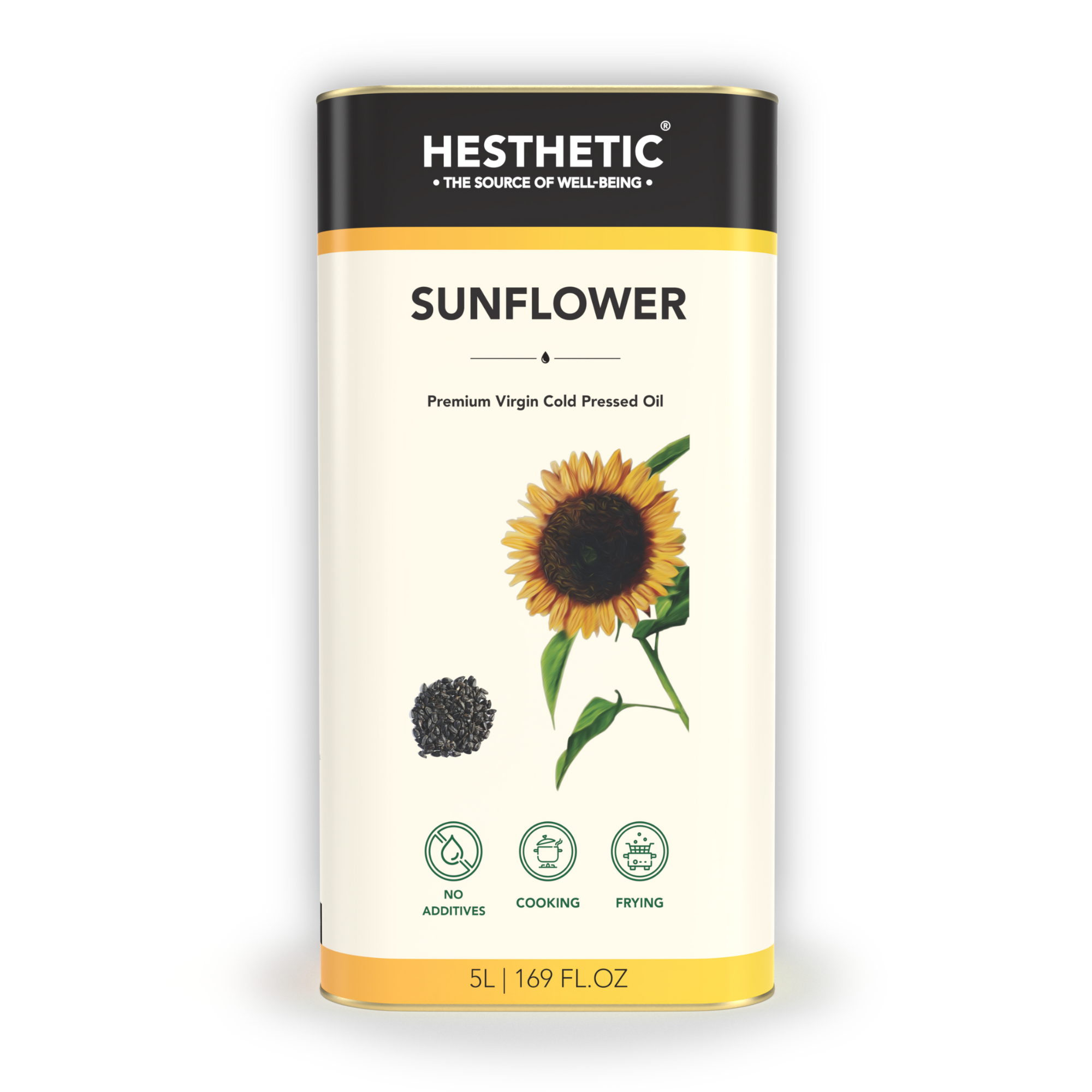 Virgin Cold Pressed Sunflower Cooking Oil