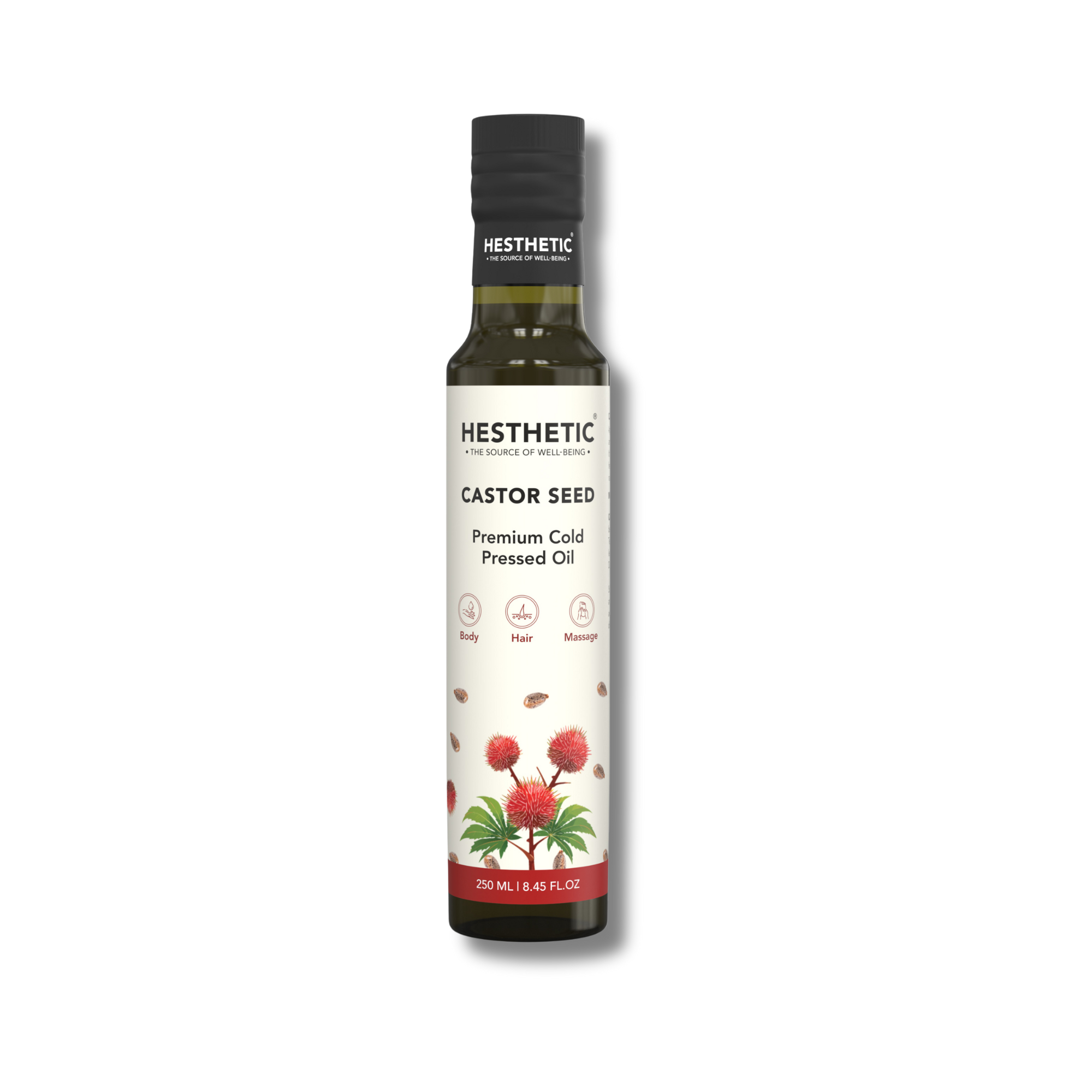 Premium Cold Pressed Castor Oil