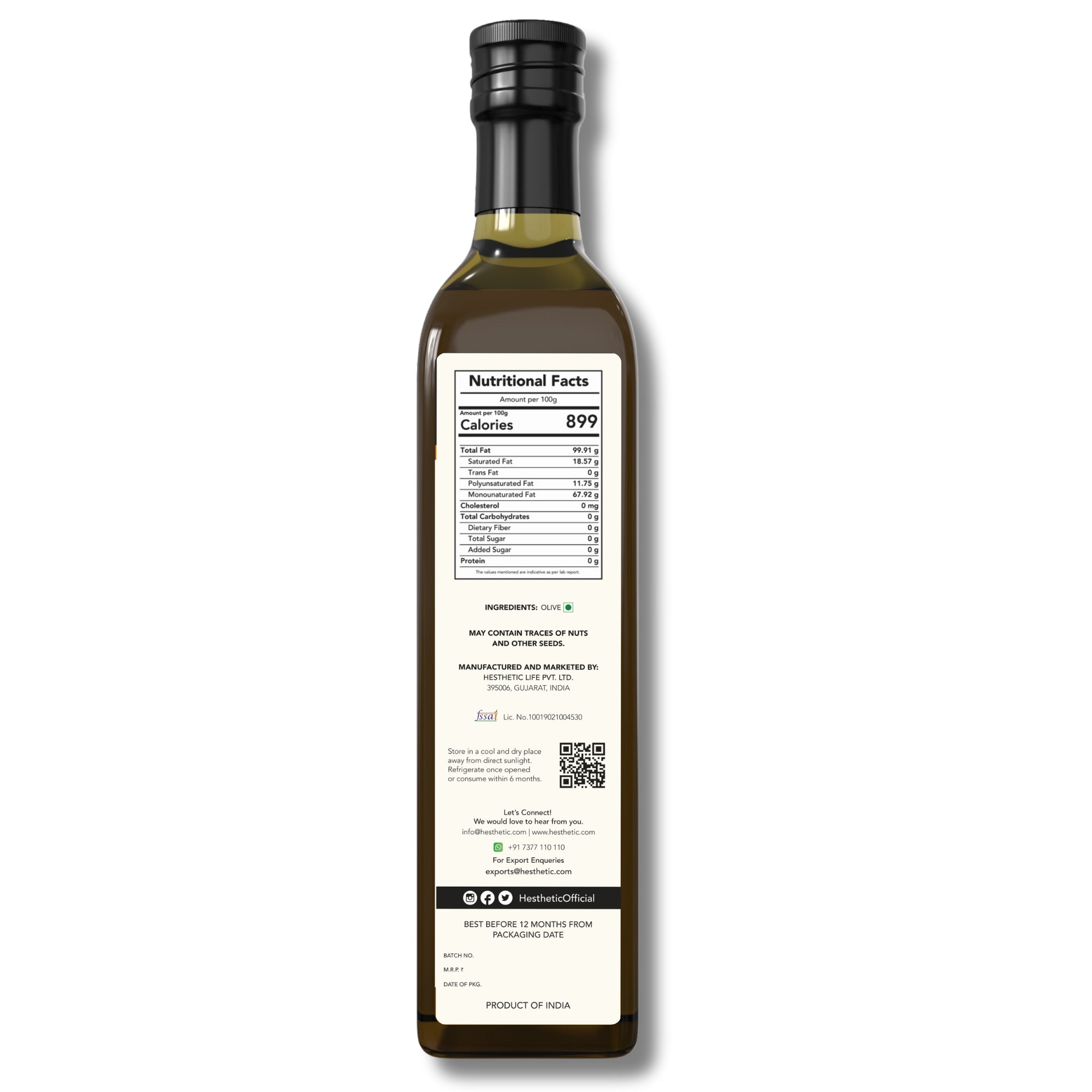 Hesthetic Pure Olive Oil