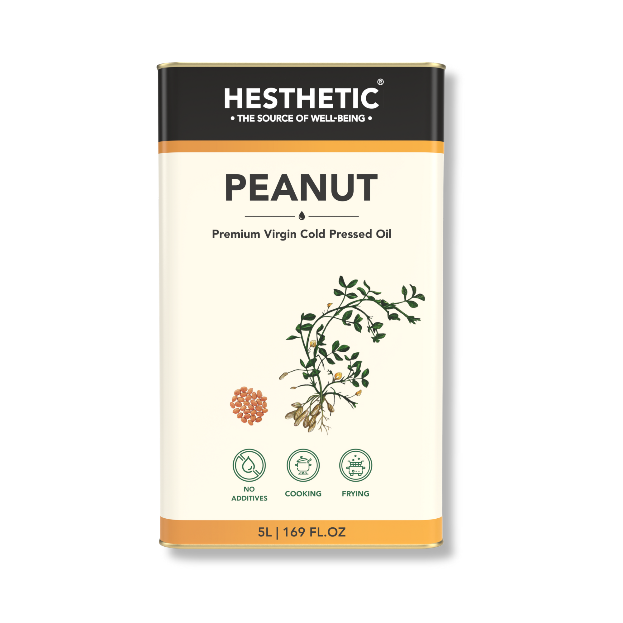 Premium Cold Pressed Peanut Cooking Oil