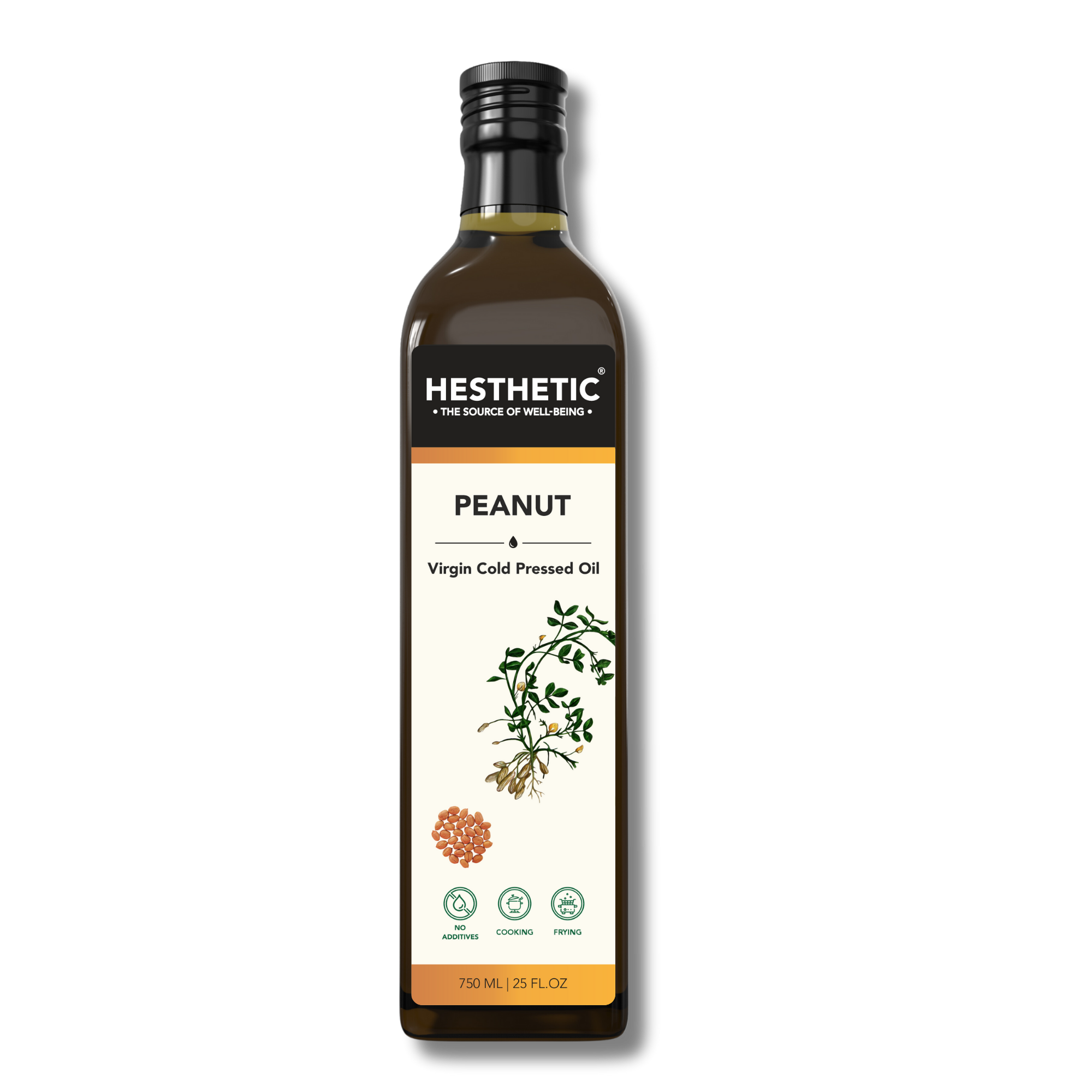 Cold pressed groundnut oil