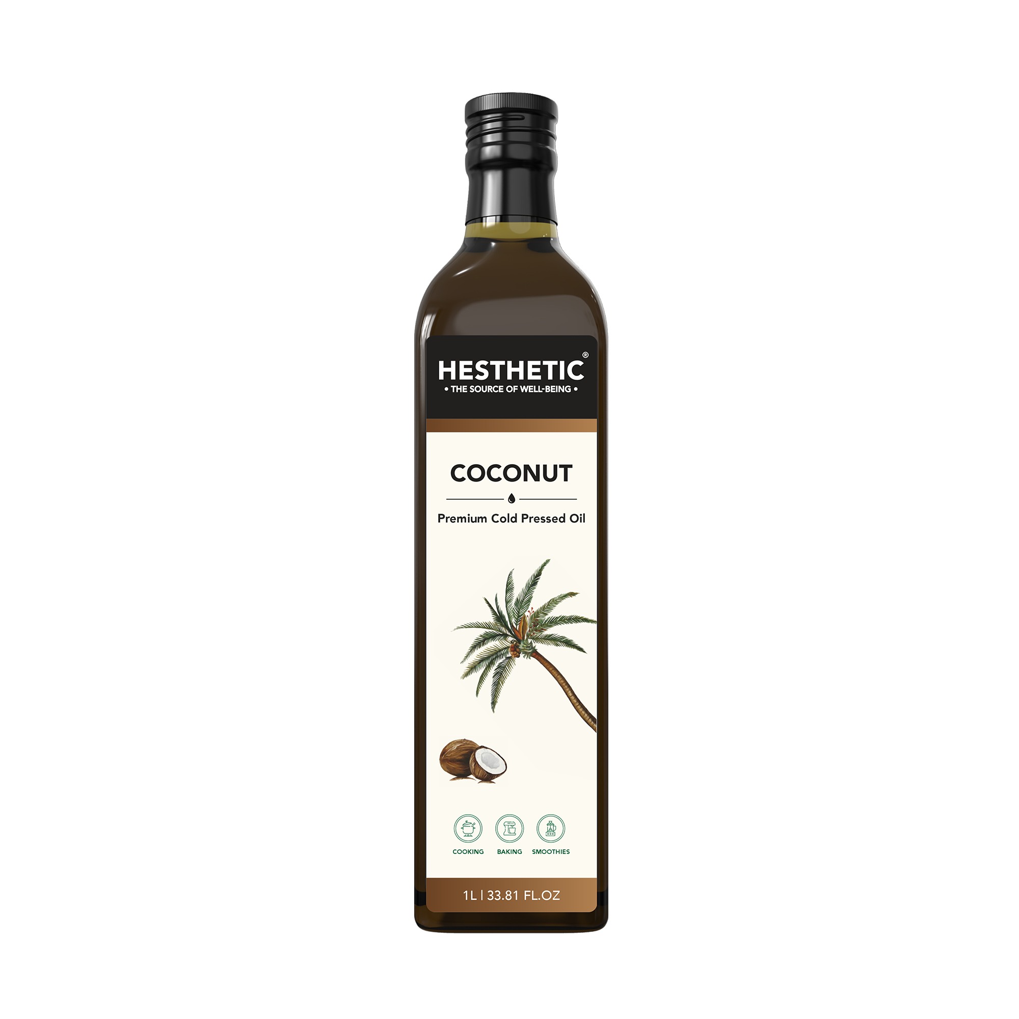 Premium Cold Pressed Coconut Cooking Oil