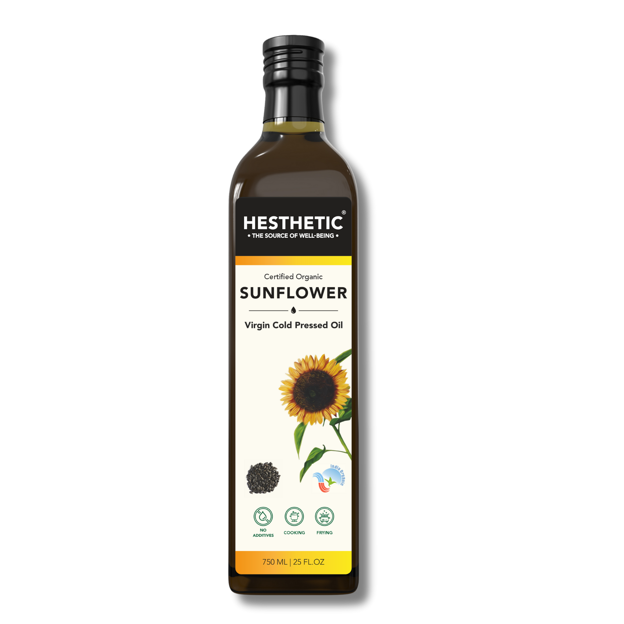 Virgin Cold-Pressed Sunflower Seed Oil